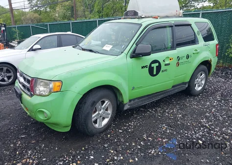 2012 Ford Escape Hybrid из США, поврежденный, VIN 1FMCU4K36CKA37574